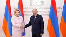 Матвиенко передала премьер-министру Армении привет от Путина