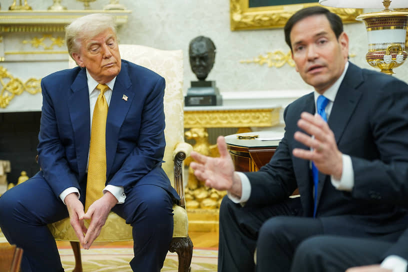 Дональд Трамп и Марко Рубио
