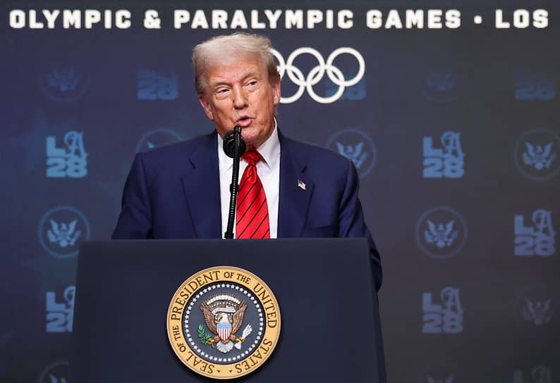 Президент США Дональд Трамп 