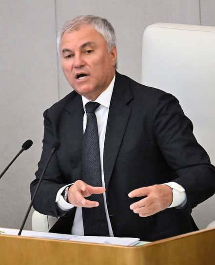 Председатель Госдумы Вячеслав Володин