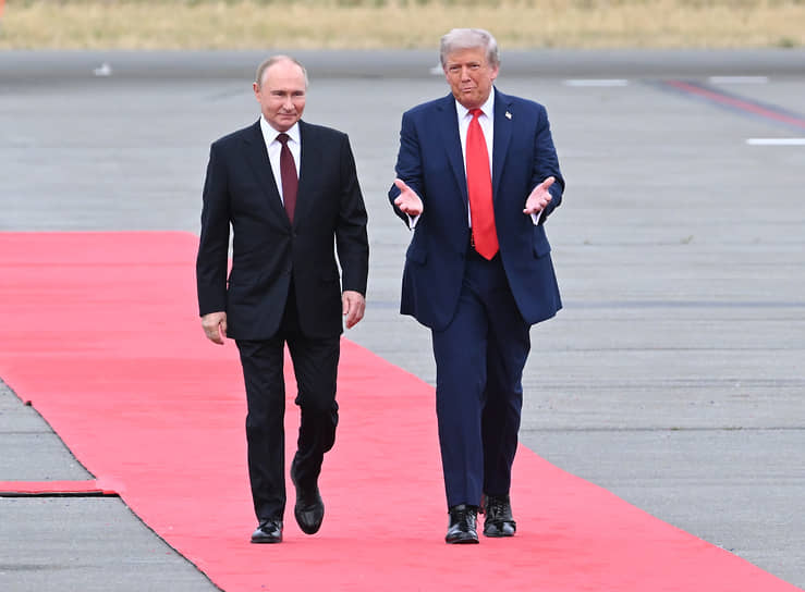 Владимир Путин и Дональд Трамп