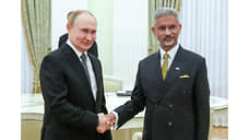 Путин принял в Кремле министра иностранных дел Индии