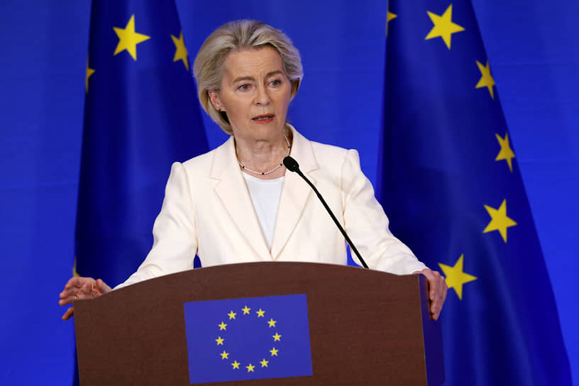 Глава Еврокомиссии Урсула фон дер Ляйен