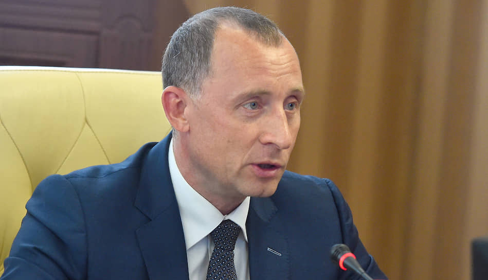 Временно исполняющий обязанности замгубернатора Курской области Владимир Базаров