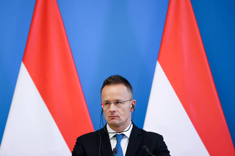 Глава МИД Венгрии Петер Сийярто