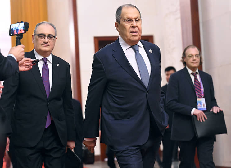 Министр иностранных дел России Сергей Лавров