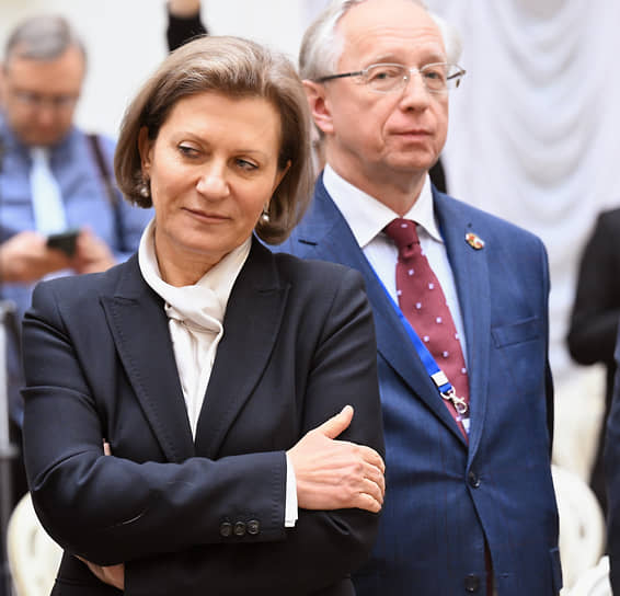Руководитель Роспотребнадзора Анна Попова