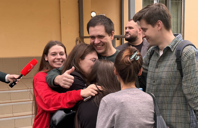 Глеб Трифонов у Замоскворецкого суда