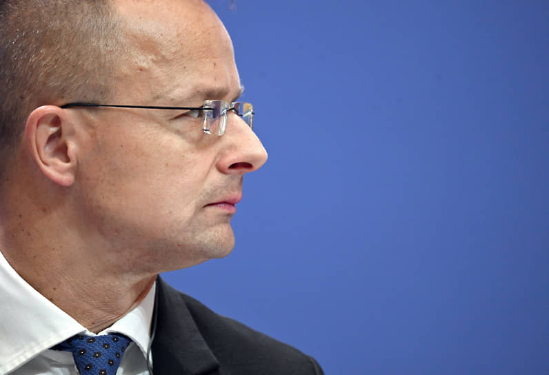 Министр иностранных дел Венгрии Петер Сийярто