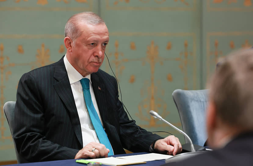 Президент Турции Реджеп Тайип Эрдоган