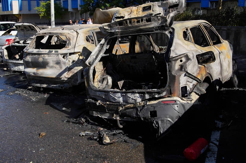 Последствия удара БПЛА по Новороссийску