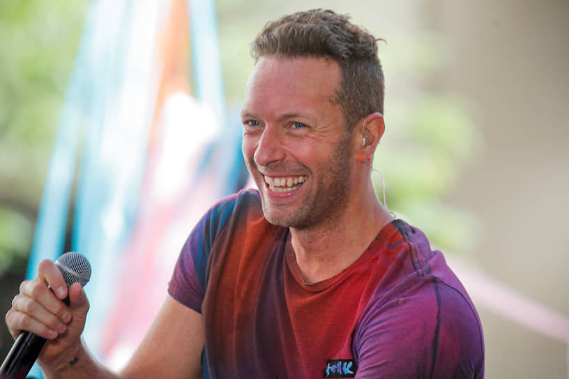 Фронтмен Coldplay Крис Мартин