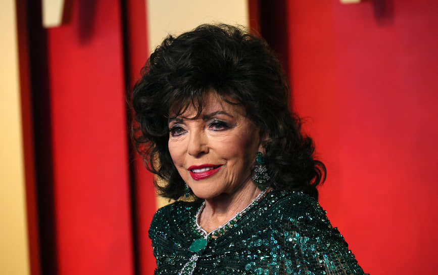 Писательница и актриса Джоан Коллинз