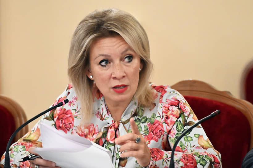 Представитель МИД России Мария Захарова