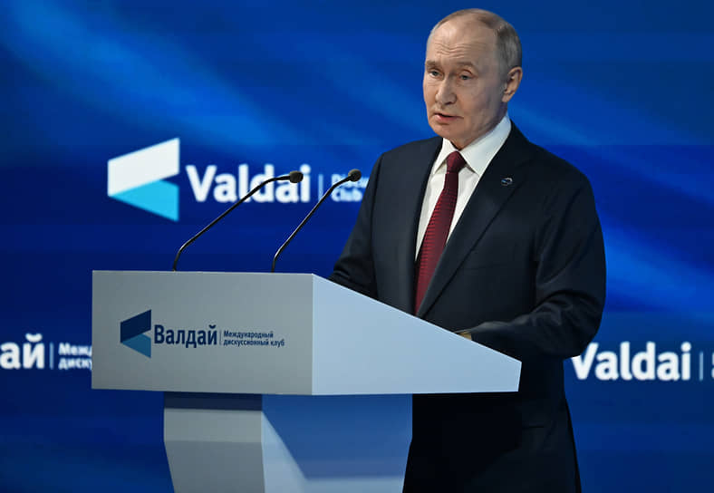 Президент России Владимир Путин