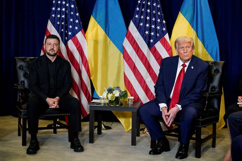 Владимир Зеленский и Дональд Трамп