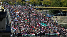 В Будапеште на акцию «Марш мира» вышли более 70 тыс. человек