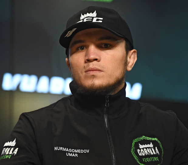 Российский боец смешанных единоборств Умар Нурмагомедов 