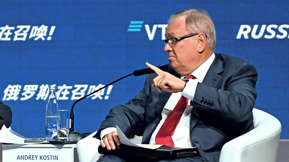 Глава ВТБ Андрей Костин 