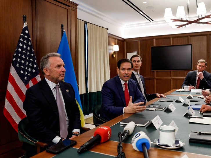 Стив Уиткофф, Марко Рубио и Джаред Кушнер