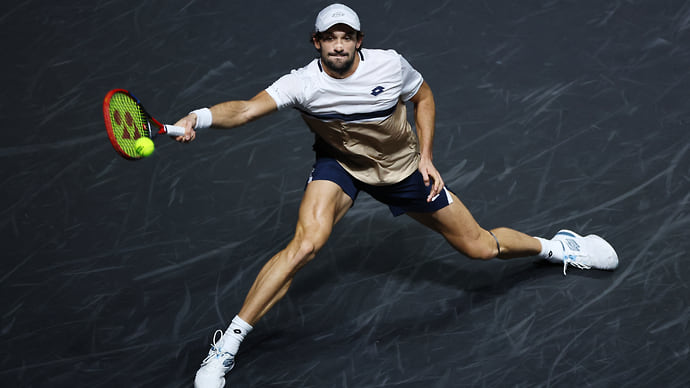 Теннисист Валантен Вашро стал обладателем премии «Прорыв года» по версии ATP