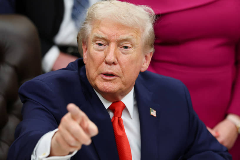 Президент США Дональд Трамп  