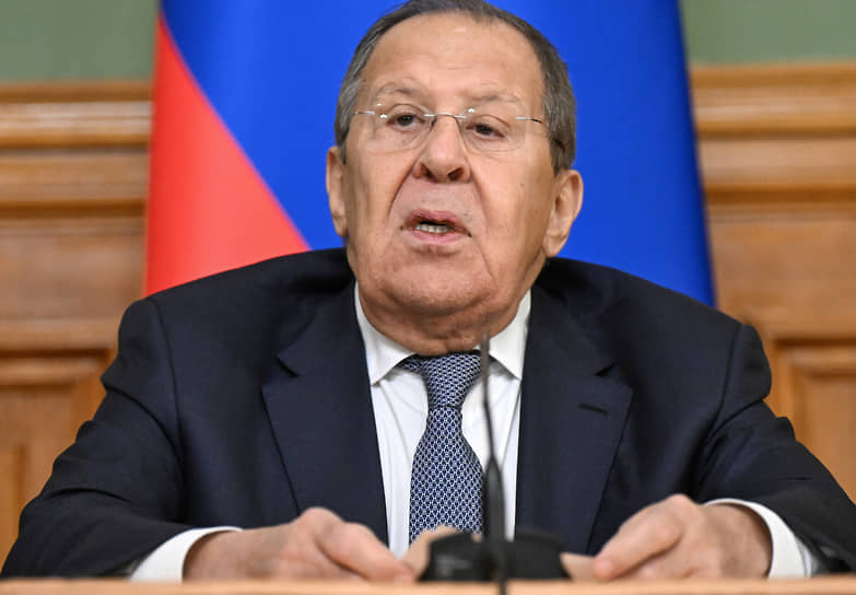 Министр иностранных дел России Сергей Лавров