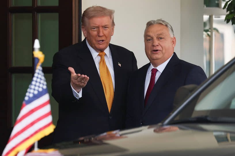Дональд Трамп и Виктор Орбан