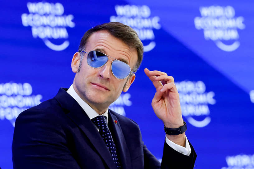 Президент Франции Эмманюэль Макрон