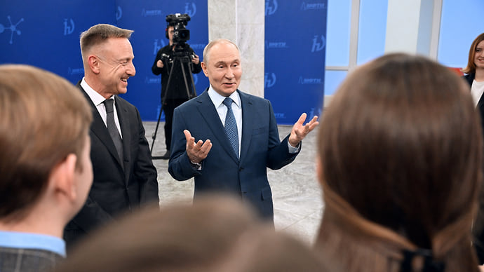 Путин: генетика может быть важнее атомной бомбы