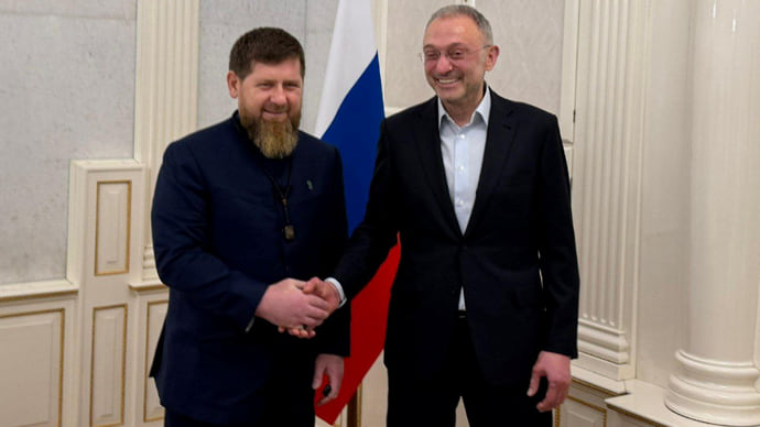 Кадыров провел встречу с сенатором Керимовым