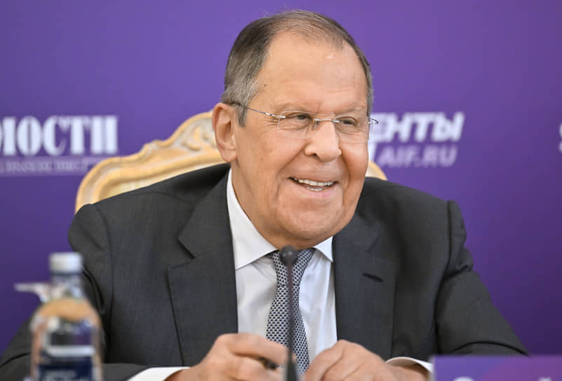 Министр иностранных дел России Сергей Лавров