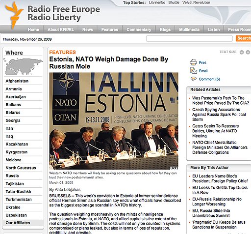 Разоблачение Хермана Симма стала главным скандалом года для тихой Эстонии и могущественного НАТО