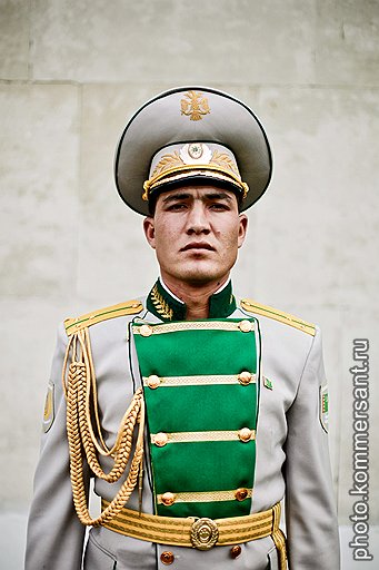 Максай Хангельдыев, старшина роты почетного караула