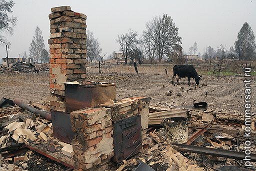 Печки были в каждом доме, но этой осенью, уверяют чиновники, они не понадобятся: село обещают газифицировать
