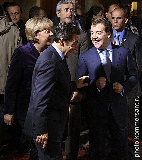 Прологом к саммиту НАТО в Лиссабоне стала Довильская встреча лидеров России, Франции и Германии