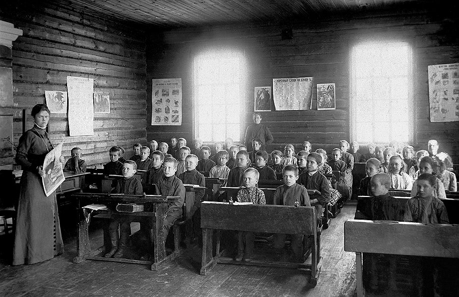 Земская школа. 1908–1912 годы