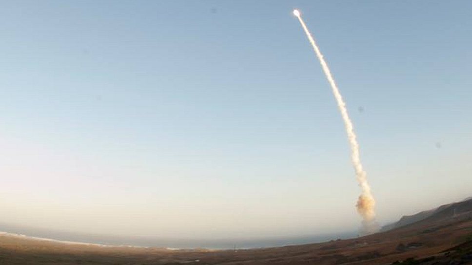 Испытания межконтинентальной баллистической ракеты &quot;Минитмен III&quot; в конце мая прошли на полигоне в Калифорнии