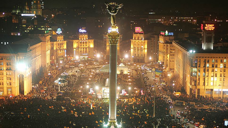 Майдан-2004. Тогда площадная демократия только пробовала свои силы 