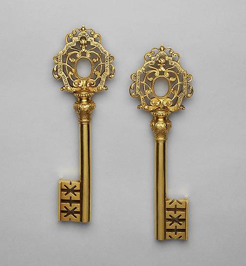 Ключ крепостной от г. Риги. 1710 год 
