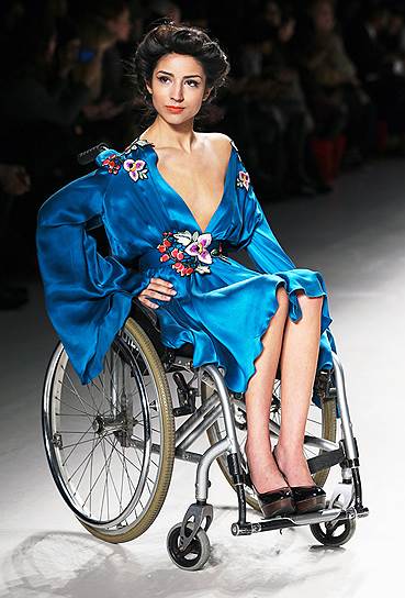 В этом году впервые моделями на Неделе моды стали люди с инвалидностью
