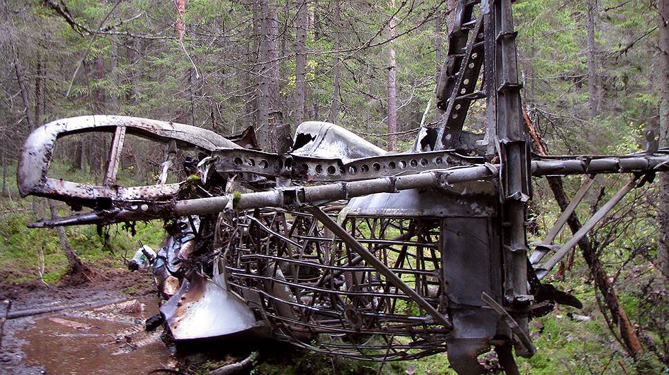Этот истребитель И-153 &quot;Чайка&quot; был потерян под Выборгом в последний день финской войны