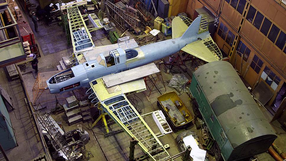 Сейчас в разгаре реставрация штурмовика Ил-2