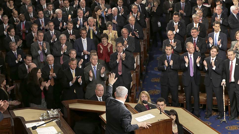 Премьера Израиля в Конгрессе США встретили овацией, которая не помешала подписать рамочные соглашения в Лозанне
