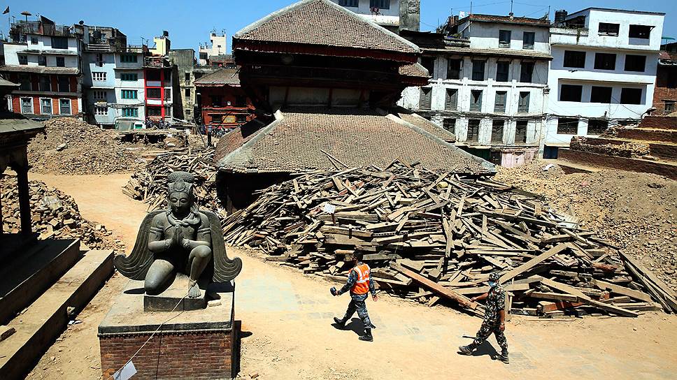 Площадь Басандпур в Катманду власти обещали полностью отреставрировать, как и другие памятники столицы