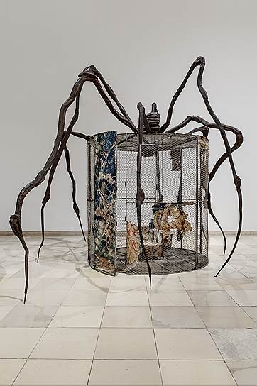 &quot;Паук&quot;, 1997 год. Выставка &quot;Луиз Буржуа. Структуры бытия: клетки&quot; в Музее современного искусства &quot;Гараж&quot; 
