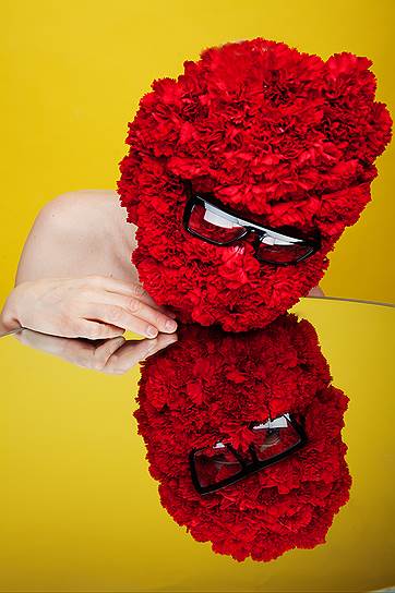 Андрей Бартенев. &quot;Скажи: я тебя люблю!&quot; Голова красного цветка. 2013 год
