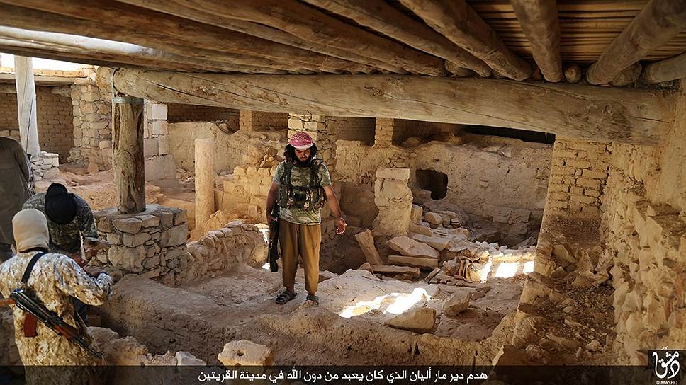 ИГ готовит к уничтожению монастырь Мар-Элиан. Приговор приведен в исполнение в августе 2015-го