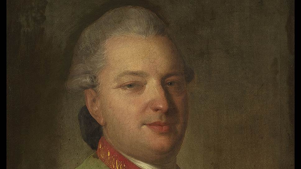 Портрет поэта Василия Ивановича Майкова. 1775 год  