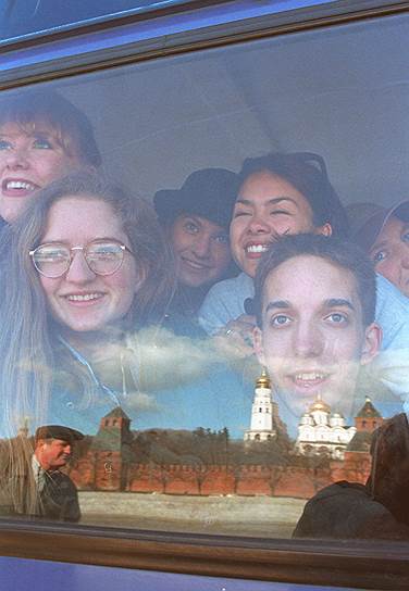 Американские студенты в Москве